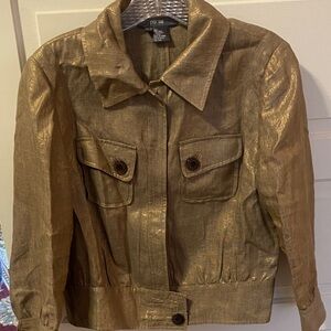 Per Se Gold Utility Jacket